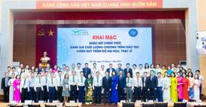 Khai mạc khảo sát chính thức đánh giá chương trình đào tạo tại Trường Đại học Mỏ - Địa chất